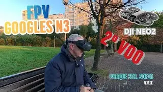 DJI NEO2: VOO com GooglesN3 pela 2ª VEZ em FPV #djiportugal#neo2#voofpv