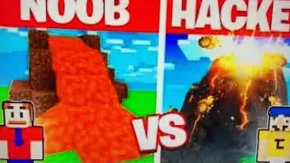 Jeffy and Marvin are doing a bail challenge in Minecraft ￼￼