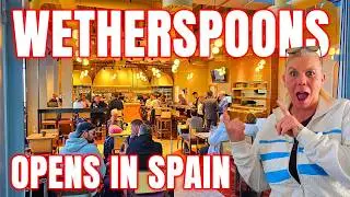 Spain - FIRST WETHERSPOON PUB OPENS! - What&acute;s it like?