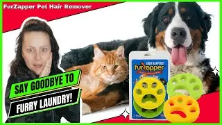 No More Fur Covered Laundry! FurZapper Actually Works!