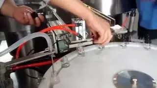 E-liquid 30ml glass bottle with dropper filling capping machine