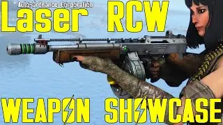 Fallout 4: Auto-Ordnance Corporation Laser RCW - Weapon Mod Showcase