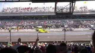 Alexander rossi pit stop 2016 indy 500