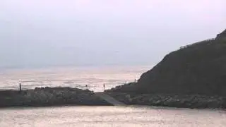 The Sea And The Wall At Whitby