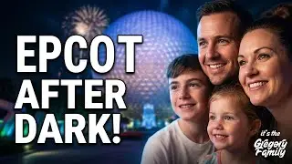 EPCOT After Dark ✨ Fireworks, Rides & Pure Disney Magic | Family Vlog
