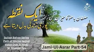 ایک نقطہ، پوری زندگی بدل دیتا ہے | جامع الاسرار باب ششم پارٹ 54 | حضرت سلطان باھوؒ