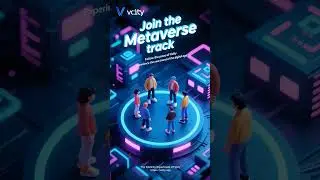 Join the Metaverse trackFollow the pace of VcityExperience the new trend of the digi
