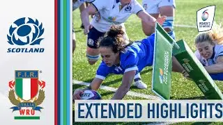 Scotland v Italy - EXTENDED Highlights | Furlan Hat-Trick in Dominant Win | 2021 Women&rsquo;s Six Nations