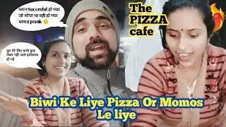 Mahi Ke Liye Pizza Or MoMoS Le liye | prank On Wife | Gone Wrong | Sunny Rastogi vlogs 