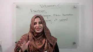 Class 9th|| Chp # 8||Vitamin C (Function, deficiency, sources)