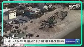 Pinellas barrier Islands businesses reopening after Hurricane Milton