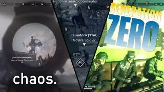 COMPLETE CHAOS | Generation Zero Funny Moments #16