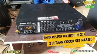 #934 Public Adress Amplifie ASHLEY Z5100 Toa cocok untuk set Masjid 🔥 || Purwanto - Rembang