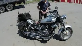 Первый взляд на Keeway Cruiser 250, замена аккумулятора и замер напряжения.