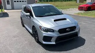 2018 Subaru WRX STI Silver