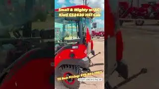 BRAND NEW KIOTI SUB-COMPACT LINE- Introducing the CS2530 24.5HP HST 4WD Cab Tractor With Loader!
