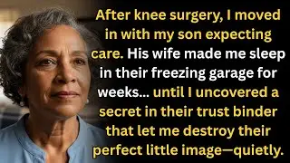 My Son Let His Wife Put Me in the Garage After Surgery &mdash; So I Took Them Down Quietly