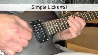 Drama Of Life // Simple Guitar Licks: Episode #61 // Funky & Rhythmically Different