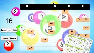 100-Ball Bingo Caller & 120 printable cards