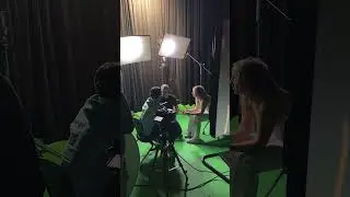 BTS of how to direct an actor