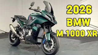 BMW M 1000 XR Aurelius 2026 года, матовый зеленый металлик