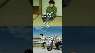 Small efforts everyday