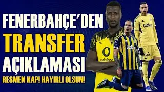 SONDAKİKA Fenerbahçe'den RESMİ KAP AÇIKLAMASI! TRANSFERLER GERÇEKLEŞTİ! Hayırlı Olsun...