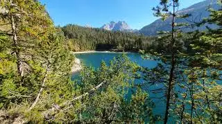 Austria Tirol Alps Mieming Mountains Blindsee Ehrwald Fernpass