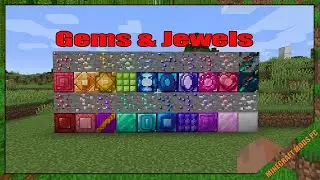 Gems & Jewels Mod 1.16.5 & How To Install for Minecraft
