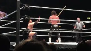 Dolph Ziggler vs Miz w/ Maryse WWE Live 09.11.2016 Birmingham UK