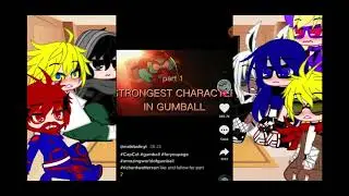 pro heroes react to  amazing world of gumball  pt 1
