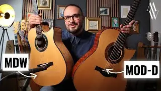 Kostal Guitars Comparison - Modified Dreadnought in The Tree and MDW Signature Model