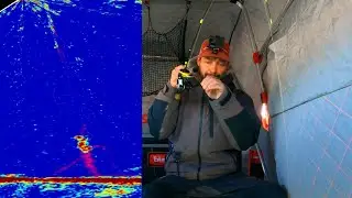 Ice Fishing Lake Winnipesaukee for Lakers - Bend It Fishing