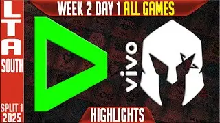 LLL vs VKS Highlights ALL GAMES | LTA South W2D1 Lower R1 2025 Split 1 | Loud vs Vivo Keyd Stars