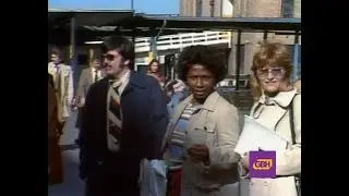 North Station, Boston commuters in 1978.