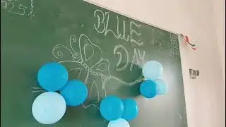 Blue Day Celebration by Nursery Kids |2025-26|SYPS Mannur