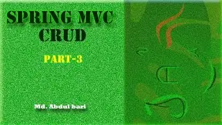 Spring MVC CRUD Example - Part 03