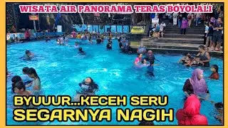 KECEH SERU DI KESEGARAN WISATA AIR PANORAMA BOYOLALI JAWA TENGAH