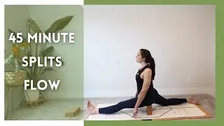 Hamstring Stretch Yoga Flow | 45 Minute Deep Flexibility Practice