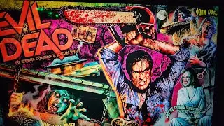 Evil Dead Pinball from Spooky Pinball #evildead #pinball #spookypinball #pinballlife