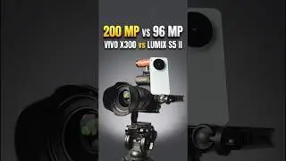 vivo X300 200MP Photo VS Professional Camera 🤯!