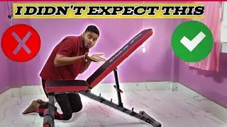 Unboxing best adjustable bench for home gym | Premium quality bench in low price