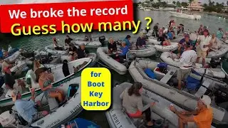 World record dinghy drift for Boot Key Harbor