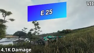 E 25 (4,1K Damage) | World of Tanks