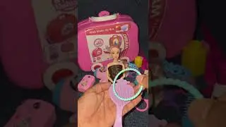 Satisfying Barbie Doll Makeup Toys Asmr | Making her look beautiful & Pretty Short 27-2026