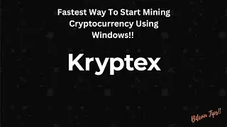 FASTEST Way to Mine Cryptocurrency on Windows 10/11!! Kryptx Review!