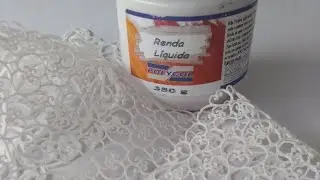 218 - Renda l&iacute;quida @polycol.artesanato - como usar