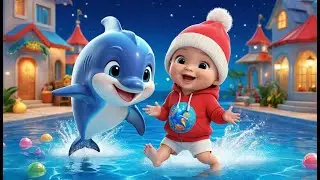 Dolphin New Year Splash Surprise | Fun Action & Learning Video for Toddlers