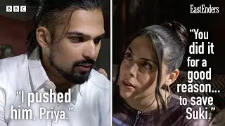 EastEnders 06/01/25: Ravi Confesses To Pushing Nish To Priya