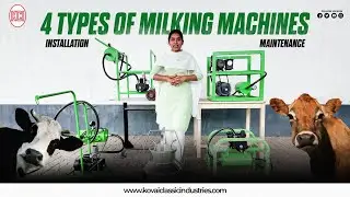🔥4 Types of Milking Machines That Save Time & Boost Dairy Profits❗ Installation + Maintenance Guide🤩
